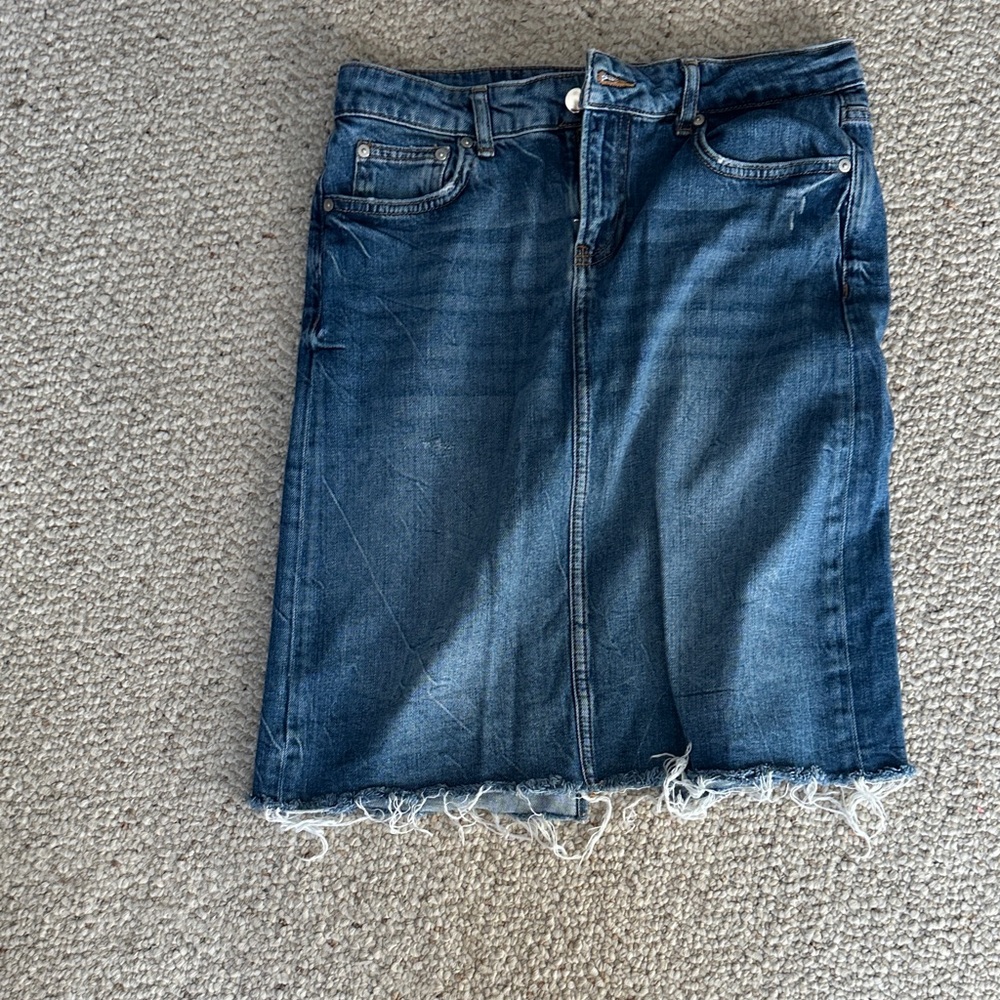 Jean skirt- no brand